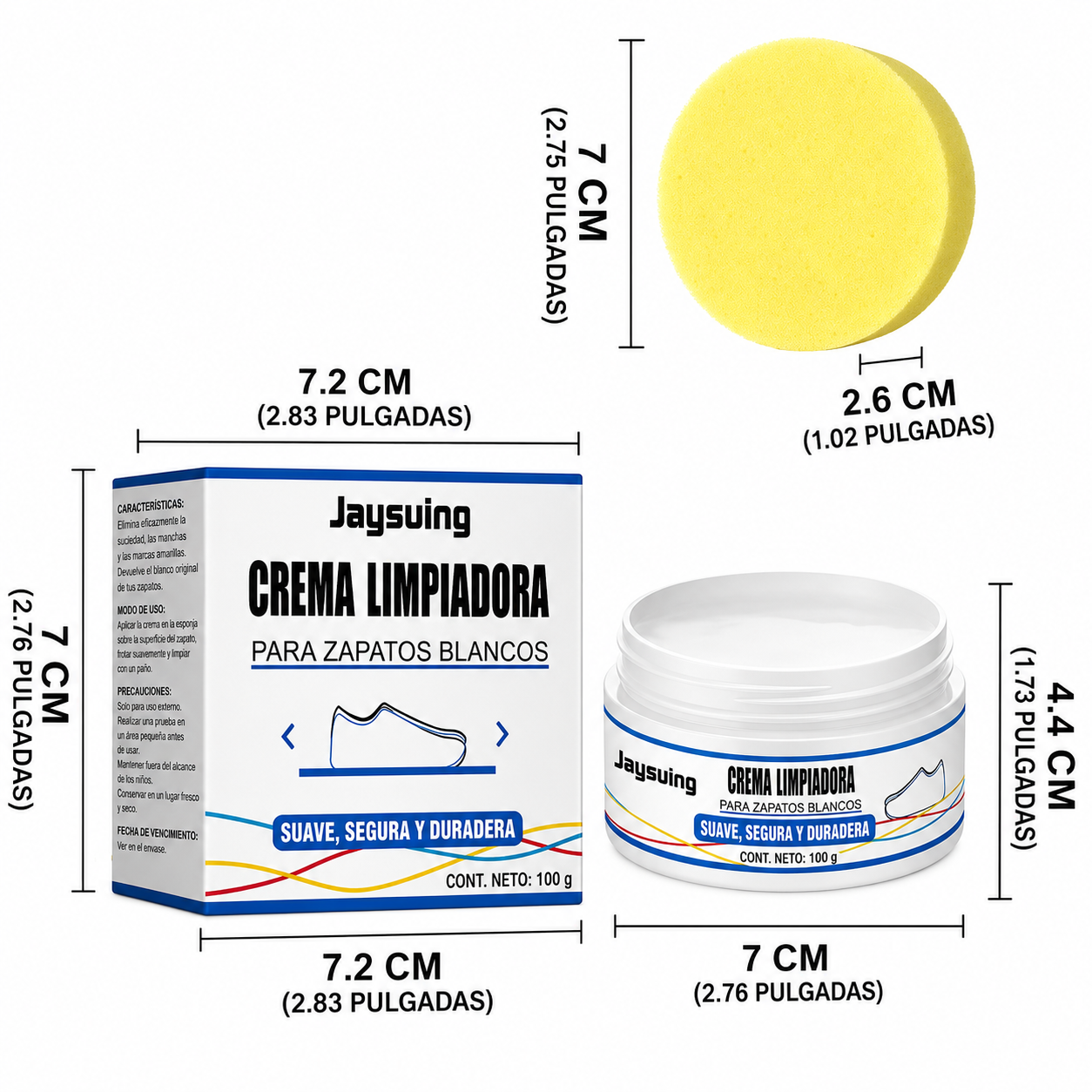 Crema Limpiadora De Zapatos Multifuncional No Tóxica