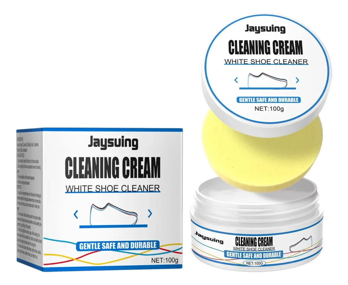 Crema Limpiadora De Zapatos Multifuncional No Tóxica